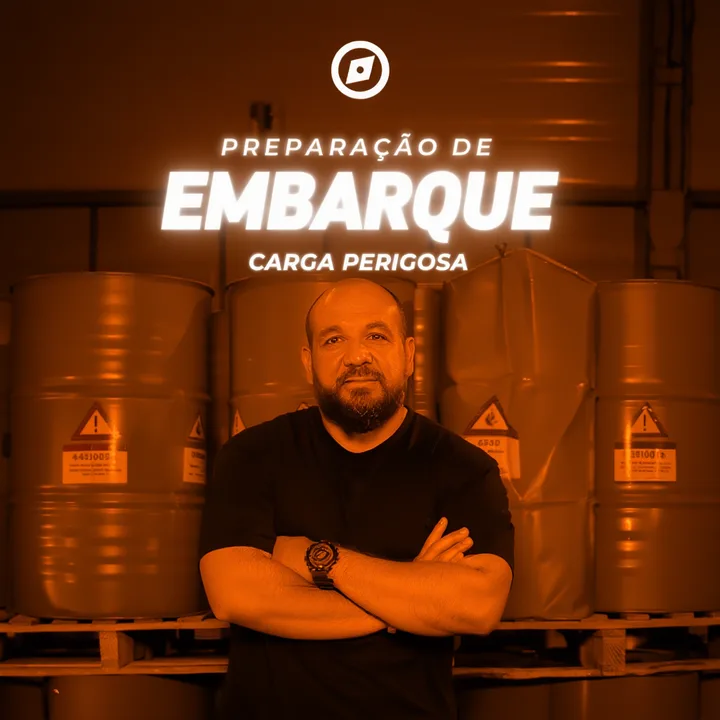 Card do treinamento Preparação de Embarque de Carga Perigosa